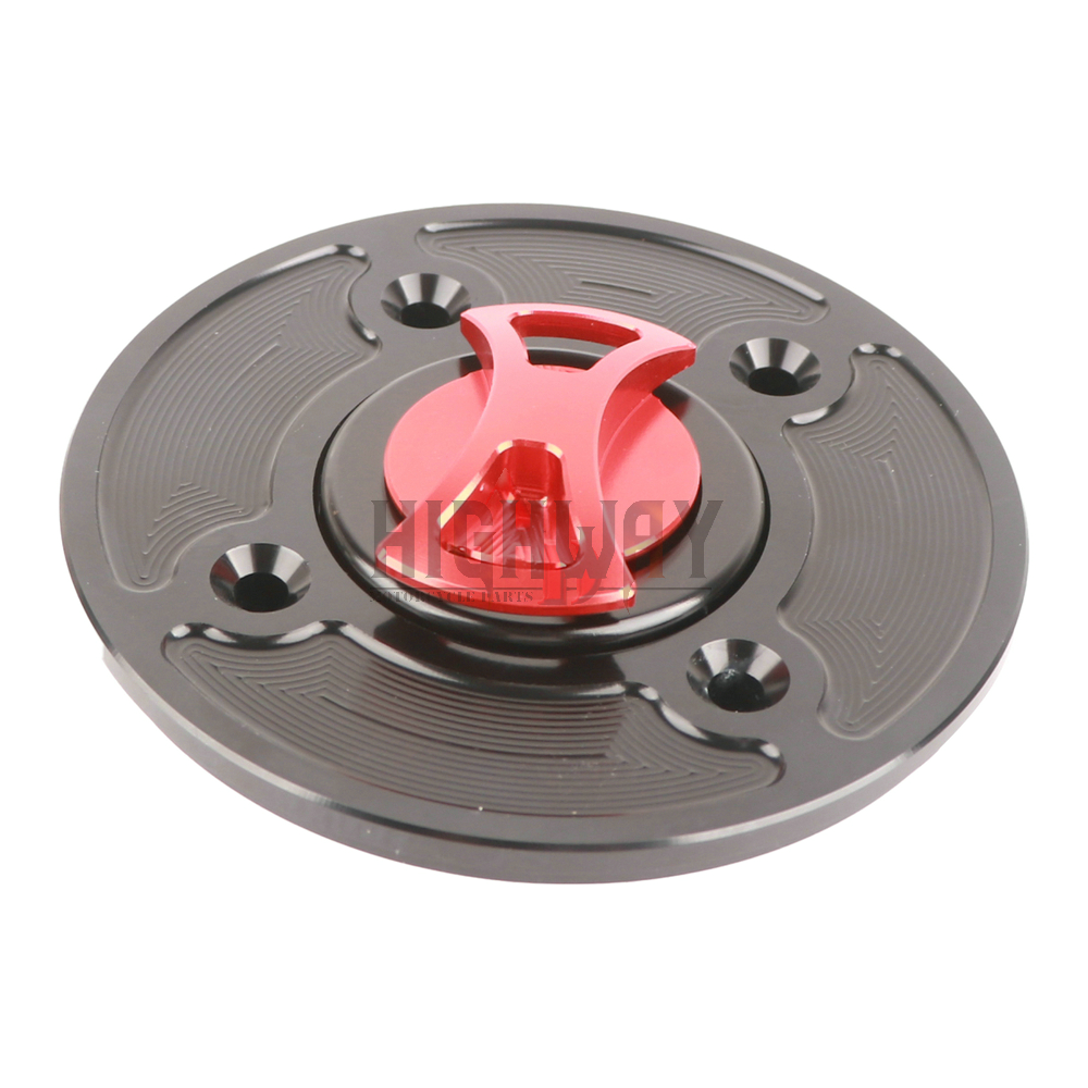 FOR KAWASAKI ZX-6R / 636 2019 Motorcycle CNC Keyless Cover Fuel