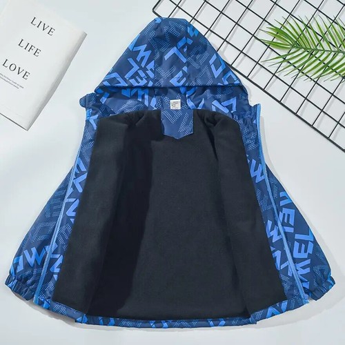 New Boys Outdoor Jacket Thick Winter Waterproof Jackets Kids Warm Clothes Autumn - Picture 26 of 30