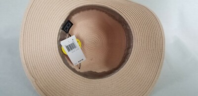August Hat Company blush pink wide brim women display picture 3