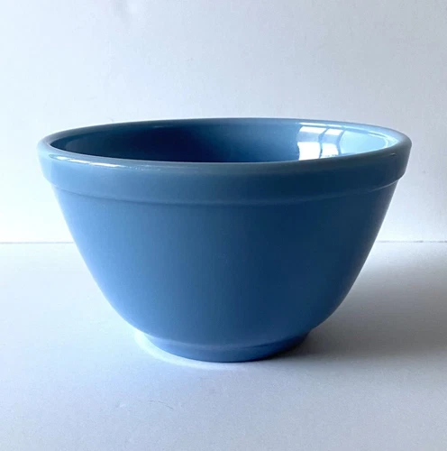 Vtg PYREX Delphite Bluebelle Periwinkle Blue 401 Small Nesting Bowl EXCELLENT