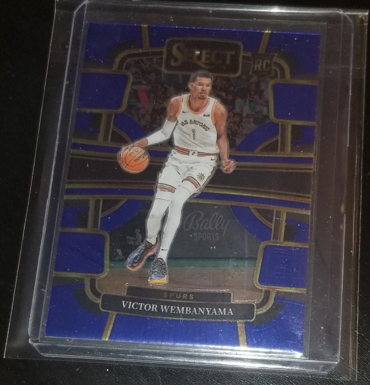2023-24 Victor Wembanyama RC Select Concourse Blue Retail Rookie #87