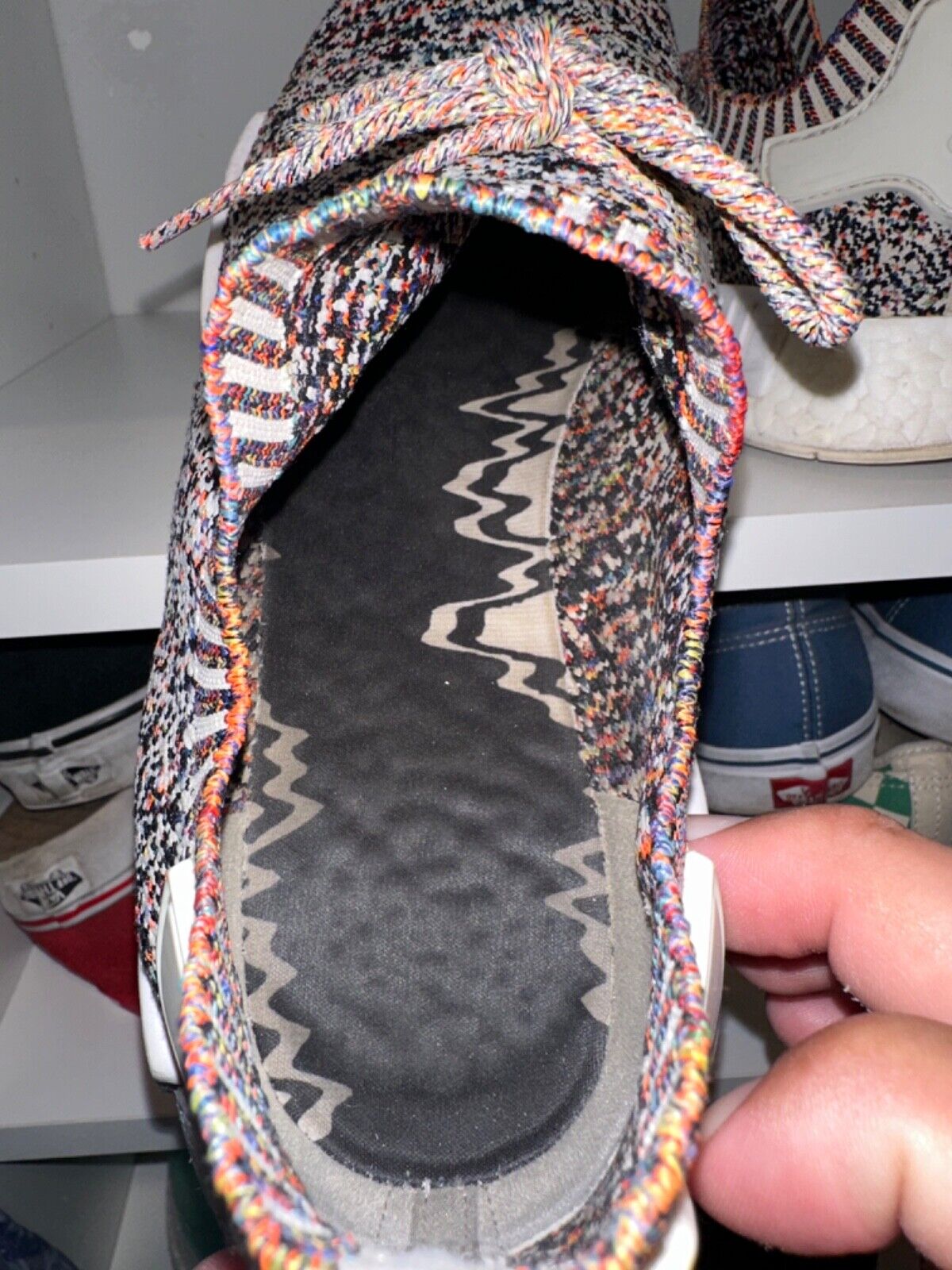 Size 11 - adidas NMD_R1 Primeknit Color Static - image 3