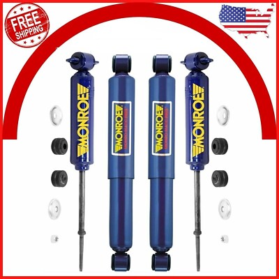 Monroe Matic Plus Shocks Front & Rear for Chevy Blazer S10 GMC Jimmy 2WD RWD