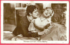 RONALD COLMAN VILMA BANKY # 3375/5 VINTAGE PHOTO PC. PUBLISHER GERMANY 5599