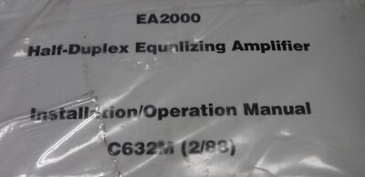 PELCO EA2000  UNINSTALLED COND.  FREE SHIPPING 