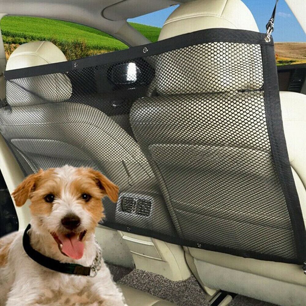 Pets Dog Car Front Seat Guard Barrier Safety Net Van Motorhome Protector Mesh eBay