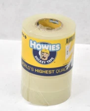 Howies Hockey Tape 5 Pack Rolls For Shin Pads Clear Transparent 1" x 24 yds