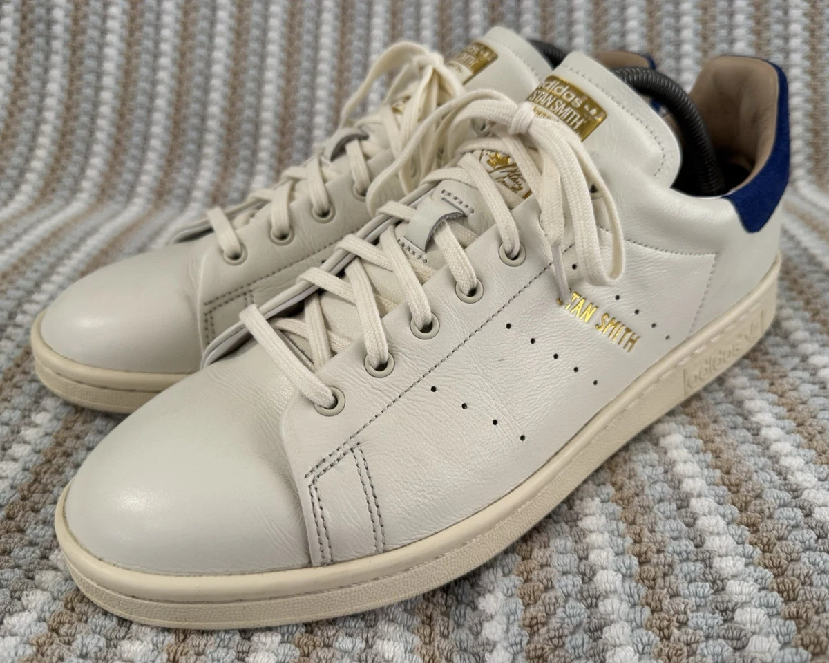 Adidas Stan Smith Lux Off White Royal Blue for sale | eBay