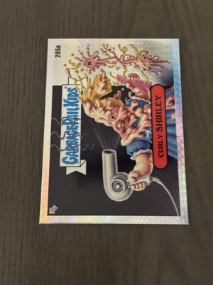 2024 Topps Chrome Garbage Pail Kids Prism Refractor #265a CURLY SHIRLEY