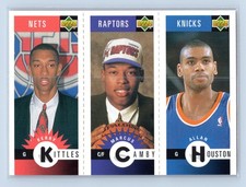 1996-97 Collector's Choice #M143/M169/M146 Kittles / Camby / Houston Mini-Cards