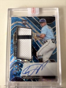 2018激レアWander Franco 直筆サインワンダーフランコ auto 2018激レア
