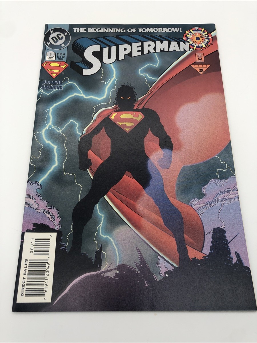 Superman #0 The Beginning Of Tomorrow (1994 DC Comics) | eBay