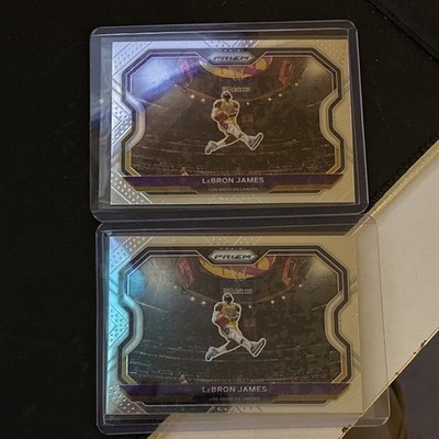 Panini Prizm LeBron James #1 2020-21 Los Angeles Lakers Basketball Lot 2
