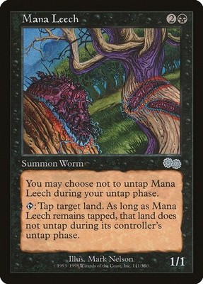 NM - Mana Leech USG - 141 Urza's Saga