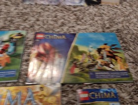 Lego Chima Instruction Manual Only Lot 70224 70105 70102 70115 30251 70145 