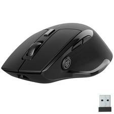 Image of JLab JBuds Bluetooth Mouse, Rechargeable Wireless Mouse - Tri-Mode (BT Chrome