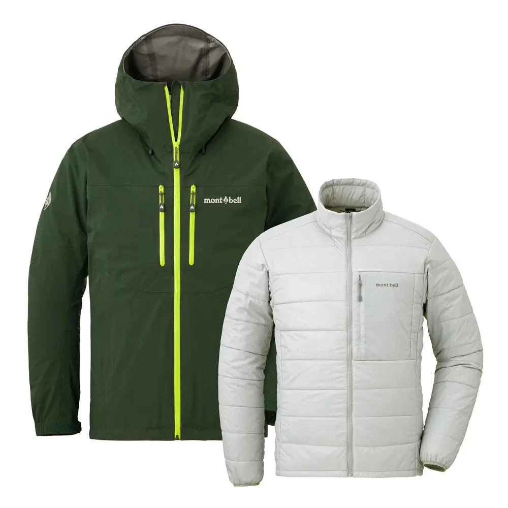 MONTBELL 3in1 Fall Line Parka Men's Asian Size