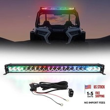UTV 28  LED Chase Light Bar, Thickened Offroad Strobe Running Lights, Light