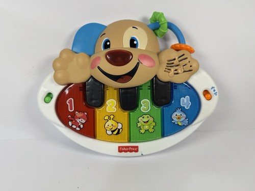 Fisher Price Laugh & Learn Puppy's Piano English & Spanish / Tested Works