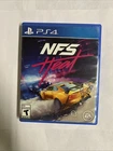 Need For Speed Heat (Sony PlayStation 4, 2019) Authentic Complete w/ Inserts