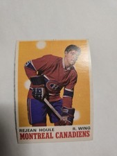 1970-71 O-Pee-Chee #174 Rejean Houle Montreal Canadiens RC EX Rookie Card