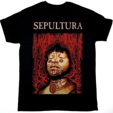 SEPULTURA ROOTS WORLD TOUR Cotton Black All Size Unisex Shirt