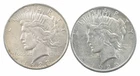 1923 & 1925 & Peace Silver Dollar $1 Bullion Collection Lot *845