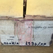 Triumph Gloria 10HP, 1087cc G10, +.020  Hepol...