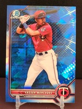 2022 Bowman Draft Chrome Yasser Mercedes Sapphire #BDC-11