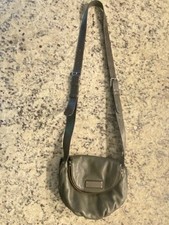 Marc by Marc Jacobs Genuine Leather Shoulder Bag Crossbody Olive / Snake Skin