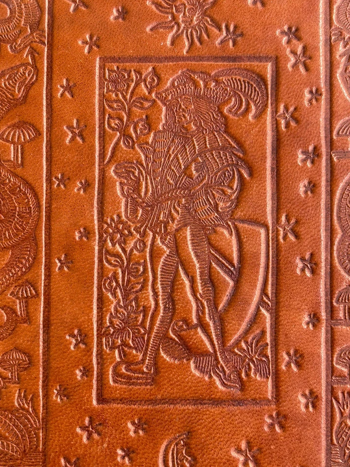 François Villon OUEVRES DE MAISTRE 1969 Jean de Bonnot Leatherbound Book USED - Image 3 of 4