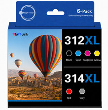312XL 314XL High Yield Ink Cartridges for XP-8500 XP-15000 XP-8600 B/C/Y/M/R/G