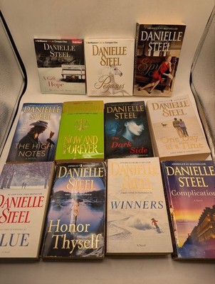  Lot of 11 DANIELLE STEEL VTG Paperback Books & Audiobooks Romance Novel EB20