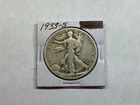 1933 S Walking Liberty 90% Silver Half-Dollar Key Date and Mint Mark 091025 40rk