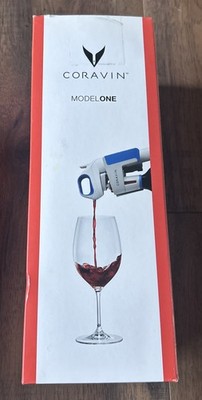 Coravin Model One Wine Preservation System Exterior Box Open Inside Box Sealed