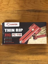 Saker Thin Rip Jig Table Saw Jig Guide FC-150 for repetative narrow strip cuts
