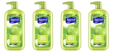 Case of 4 Suave Essentials Gentle Body Wash, Juicy Green Apple, 30 oz Brand NEW