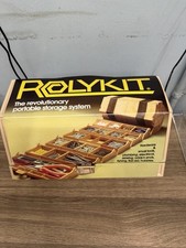 Vintage ROLYKIT Storage System Organizer Box ...