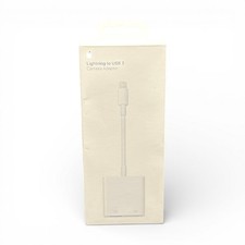 Apple Lightning to USB 3 Camera Adapter A1619 MK0W2AM/A Genuine OEM Open Box