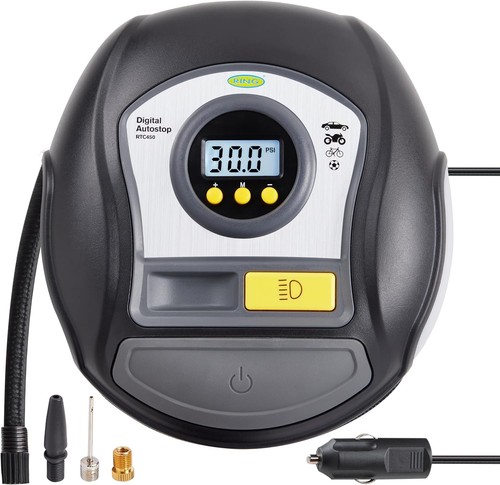 RING REIFENFÜLLER 450 Digitaler Reifenfüller mit Auto-Stop & Multi-Unit Messwerten