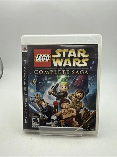 LEGO Star Wars: The Complete Saga Sony PlayStation 3 PS3 W/Manual