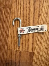 Lot of 36 J Bolts 3/16 x 2-1/2” 40 lb Light Duty Hooks for Shelving Signs