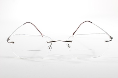 Stepper Brille SI-4221 Unisex Grau Randlos Titan Eyewear Brille Brillengestell - Bild 2 von 4
