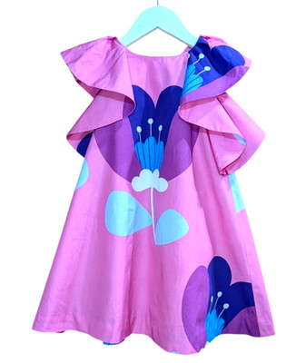 Jacadi Girls Poplin Dress Size 4