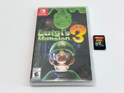 Luigi's Mansion 3 (Nintendo Switch) Game & Case Tested