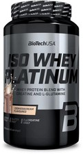 BioTech USA Iso Whey Platinum, 908 g Dose, Cookies & Cream