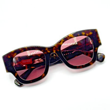 Kenzo Sunglasses BOKE FLOWER KZ40169U 52S Dark Havana Frame Bordeaux Lens NEW Kenzo KZ40169U 52S Dark Havana/Bordeau-23-140 Sunglasses for  main image 4