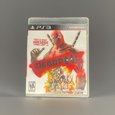PS3 Deadpool Sony PlayStation 3 Game Marvel Activision 2013 Complete Tested Cib