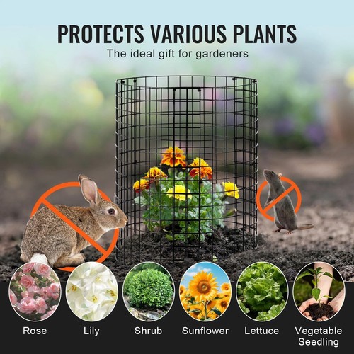 Plant Protectors 12x12 inch Wire Mesh Plant Cages Plant Protector from Animals - Picture 16 of 19