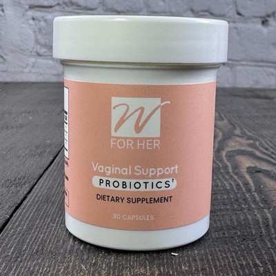 W For Her Vaginal Support Probiotics for Women Health - Feminine Wellness Flora